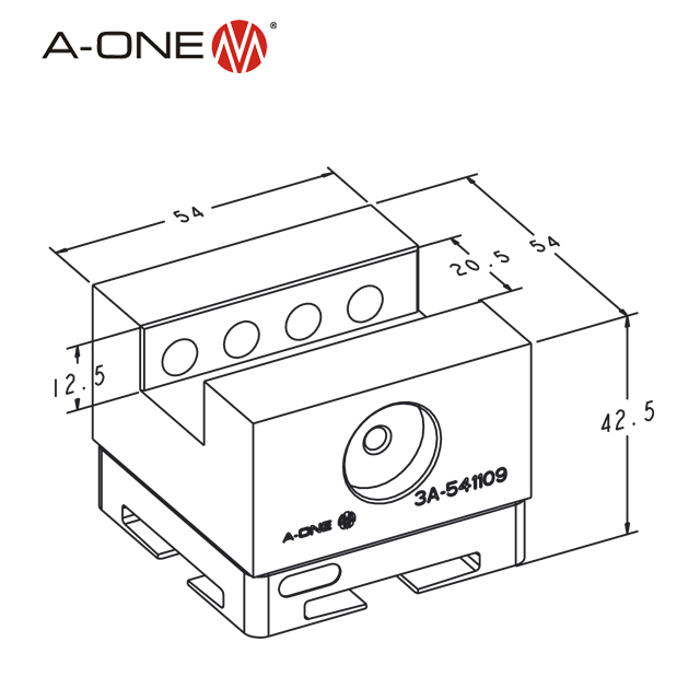 Uniholder 3A-541109 (Stleel tartó 3A-531109)