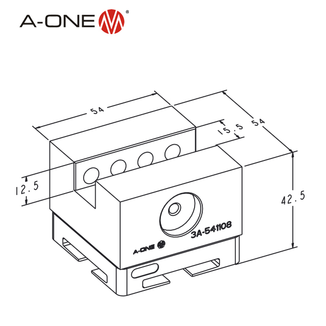 Uniholder 3A-541108 (Stleel tartó 3A-531108)