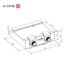  U75 Dovetail Holder G Plat 3A-110095
